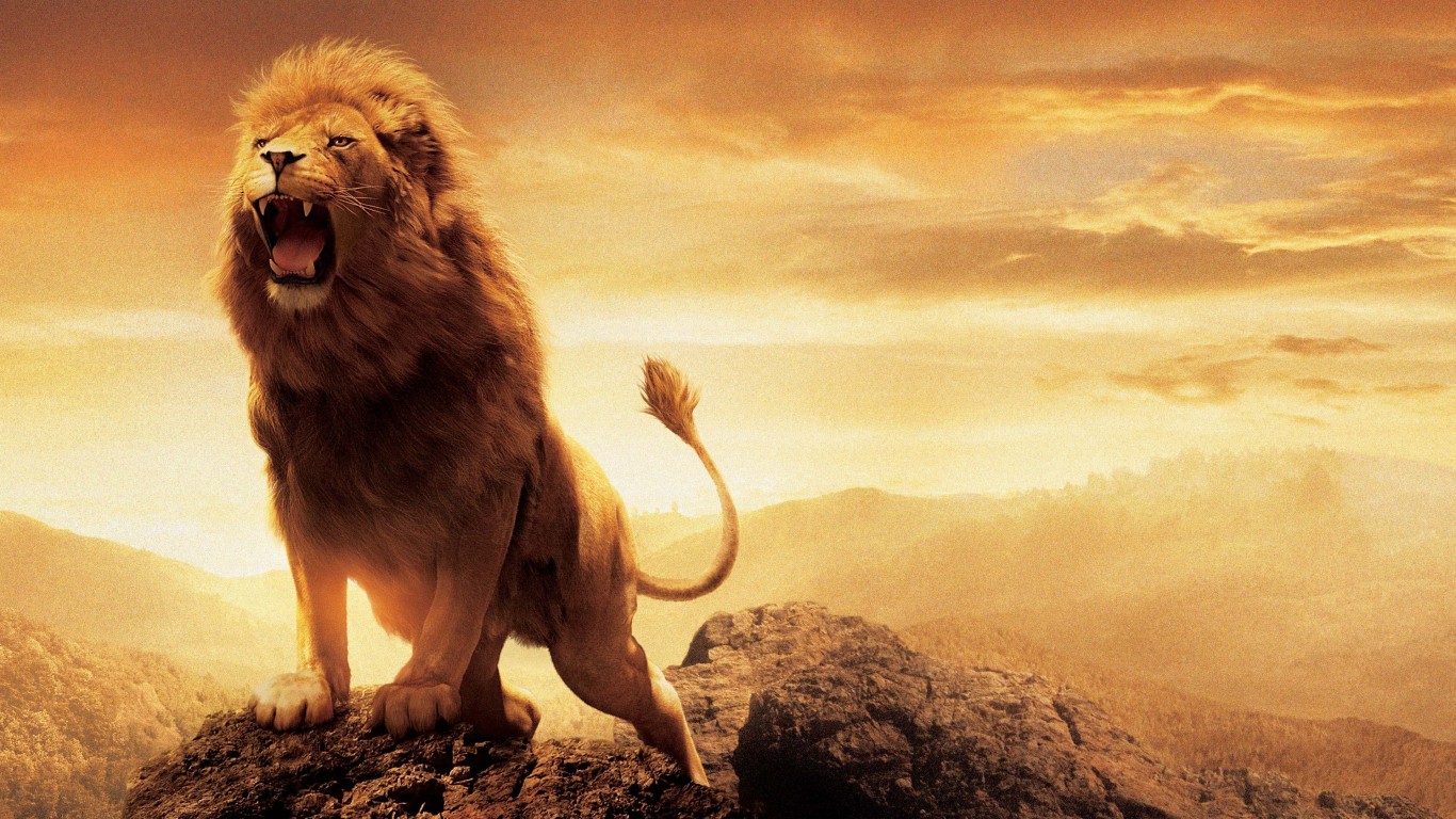 Aslan Narnia Lion Hd Wallpaper for Desktop and Mobiles 1366x768 - HD  Wallpaper 