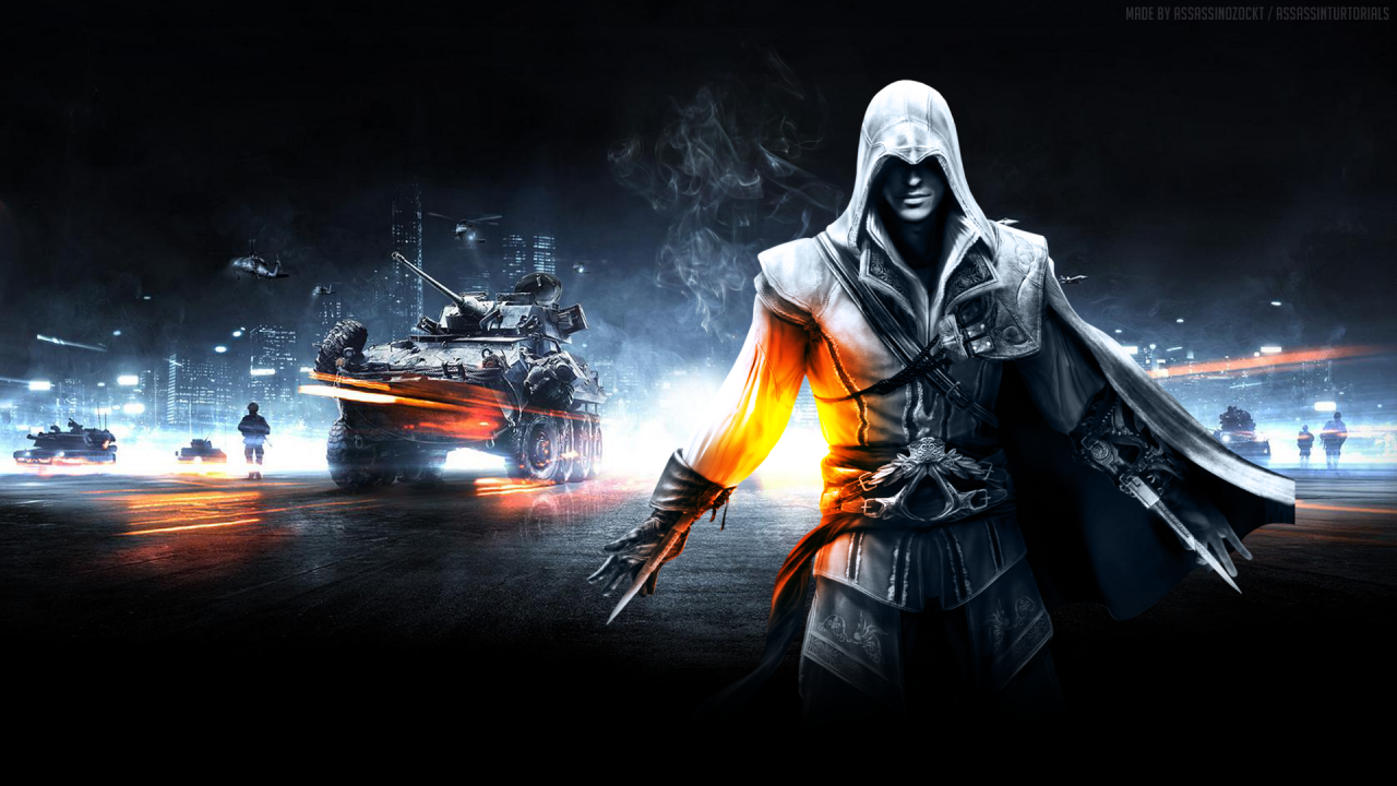 Assassins Creed of Battlefield 1 4K Hd Wallpaper for Desktop and Mobiles  1280x720 (720p) - HD Wallpaper 