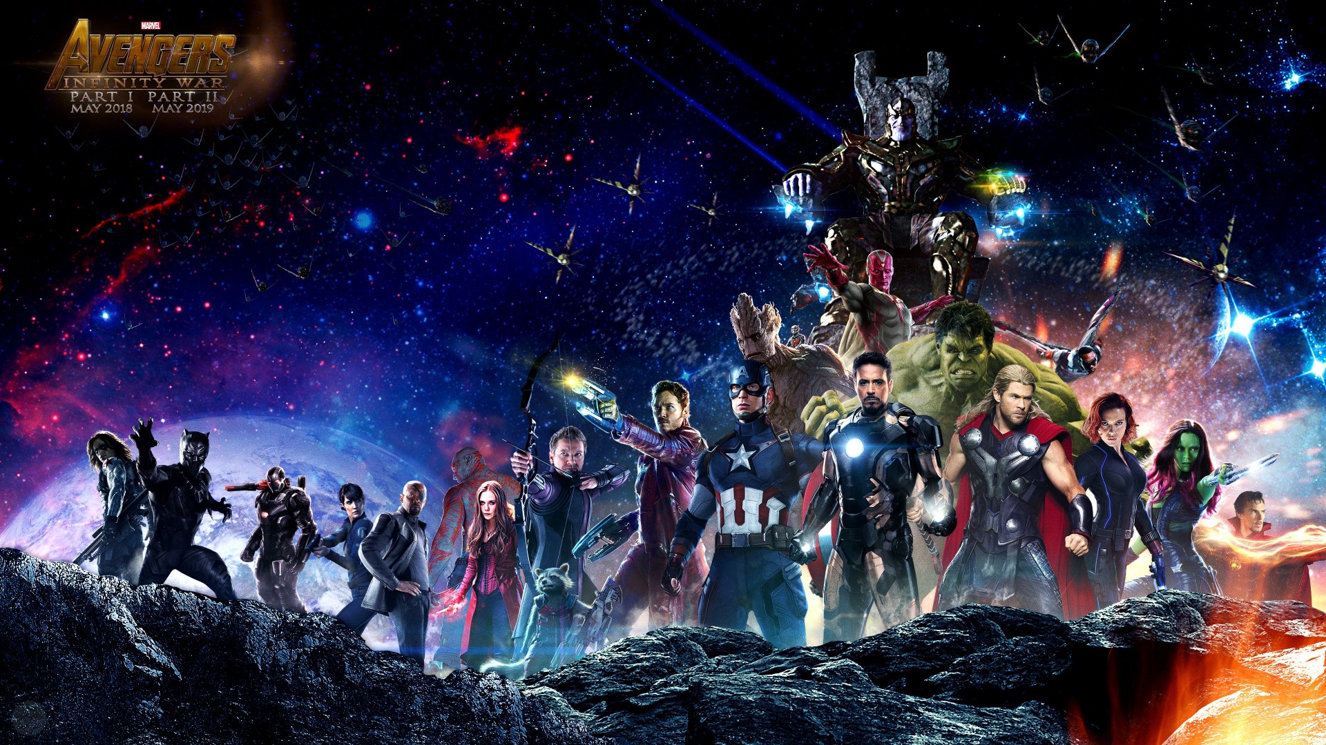 Avengers: Infinity War HD Wallpaper iPhone 7 Plus / iPhone 8 Plus - HD  Wallpaper 