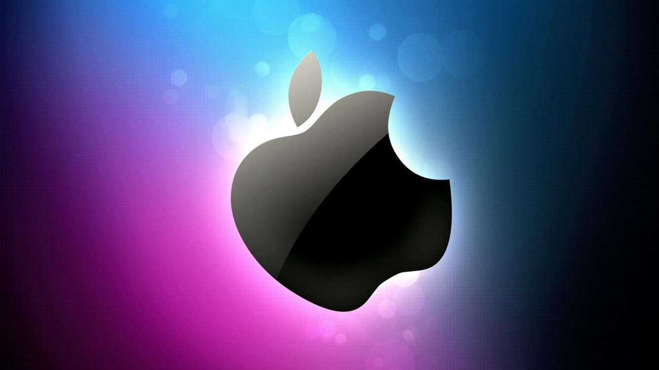 Colorful Apple Logo Wallpaper for Desktop and Mobiles iPhone 7 / iPhone 8 - HD  Wallpaper 