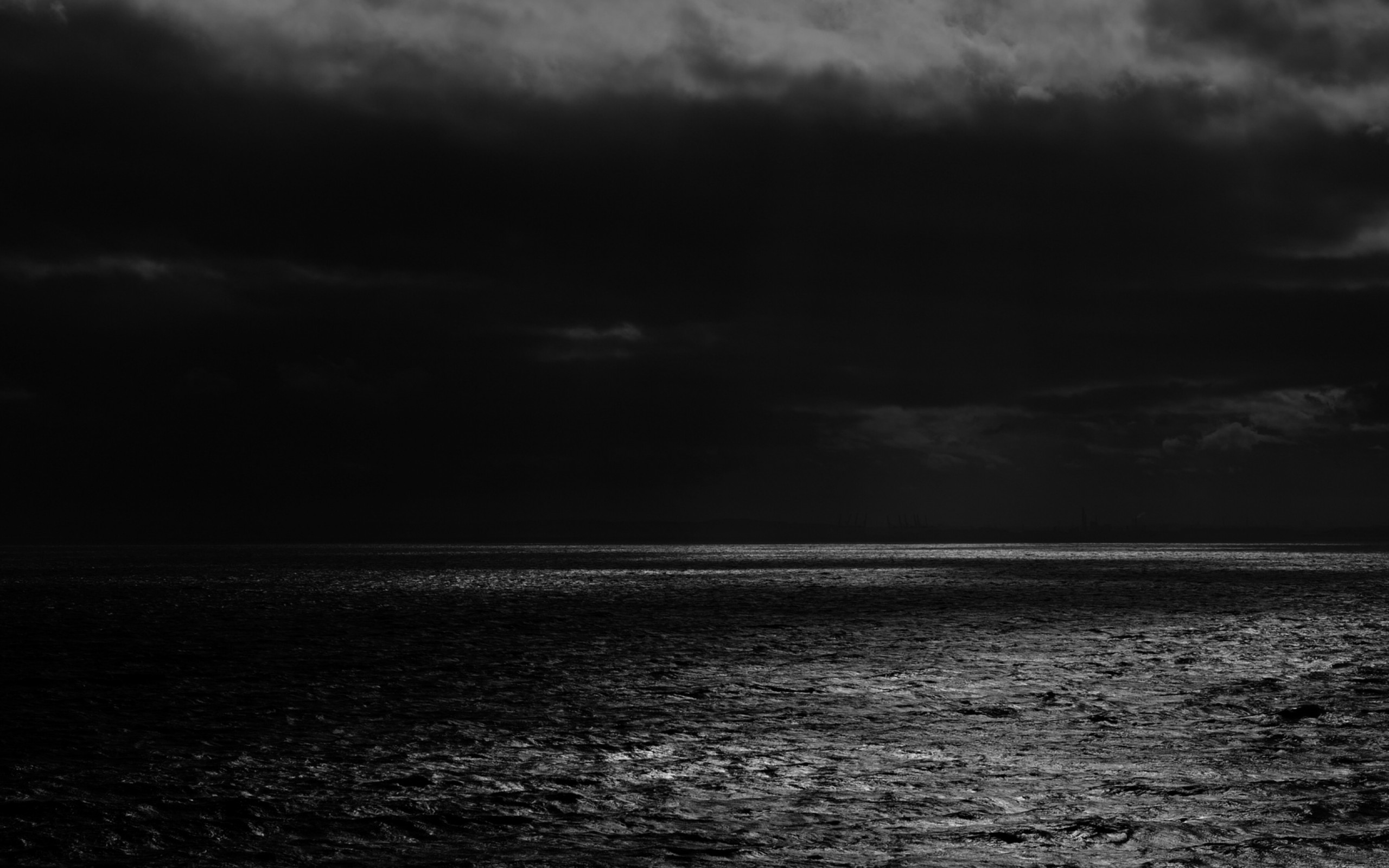 Dark sea horizon HD Wallpaper 13