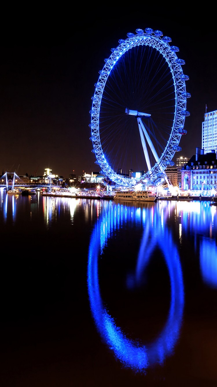 Download London Eye River Thames HD Wallpaper iPhone 6 / 6S - HD Wallpaper  