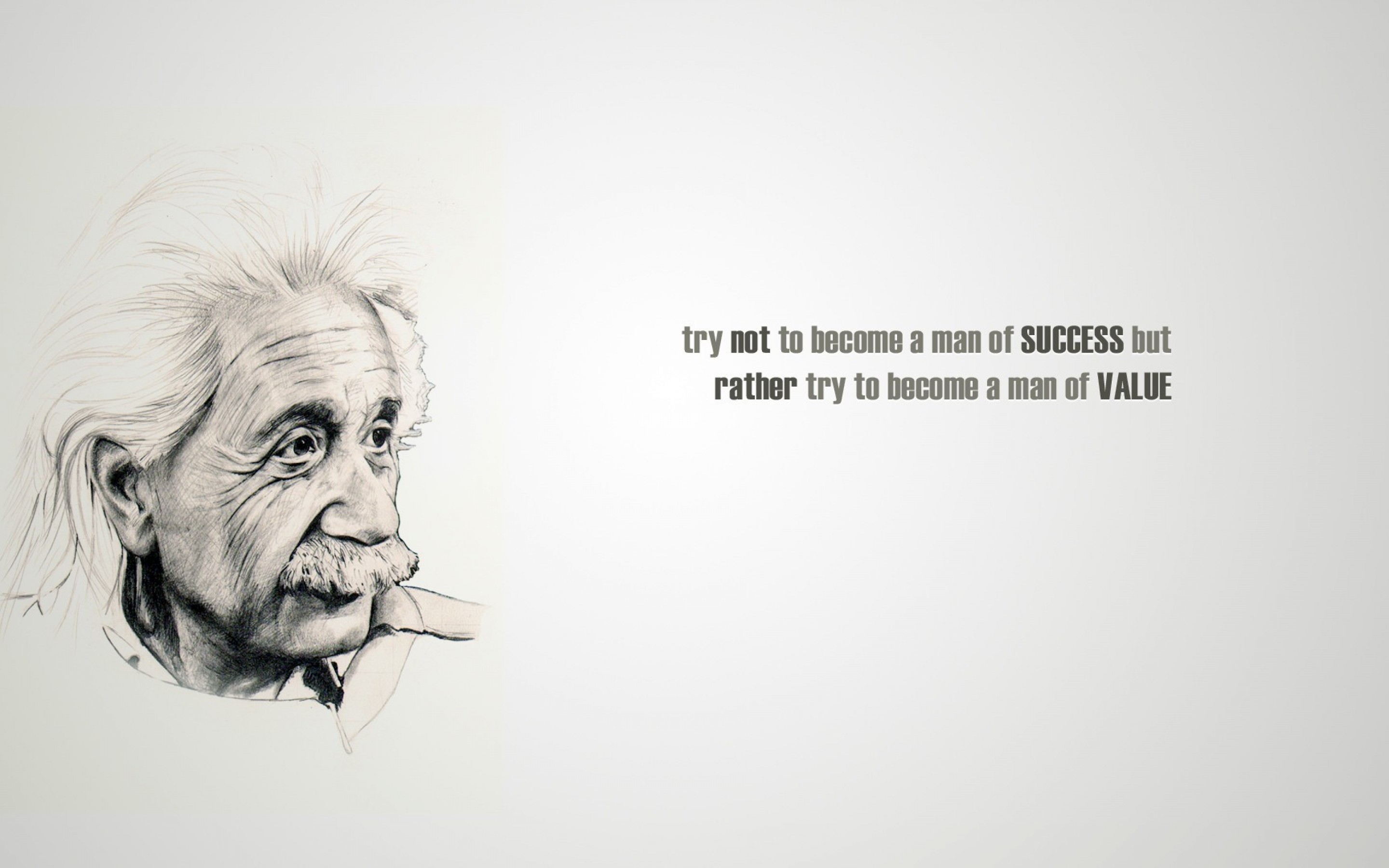 Free Albert Einstein Quote Hd Wallpaper for Desktop and Mobiles 15