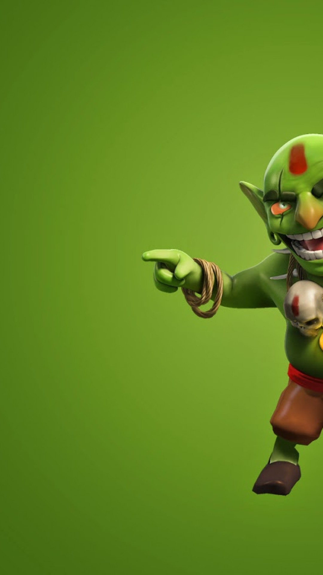 Free Download Clash Of Clans Goblin Full Hd Wallpaper for Desktop and  Mobiles iPhone 6 / 6S Plus - HD Wallpaper 
