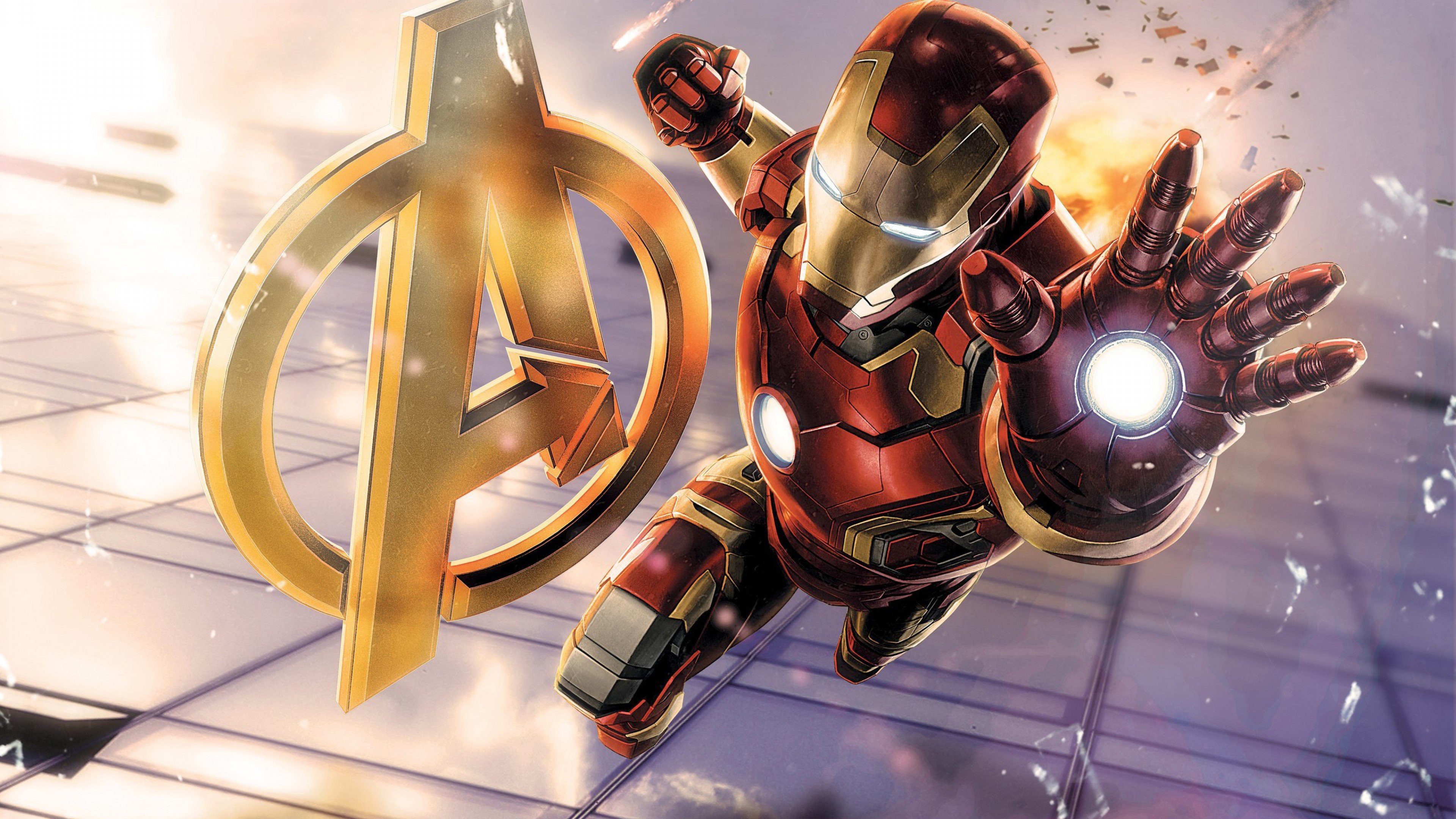Free Download Iron Man Hd Wallpaper for Desktop and Mobiles 4K Ultra HD - HD  Wallpaper 