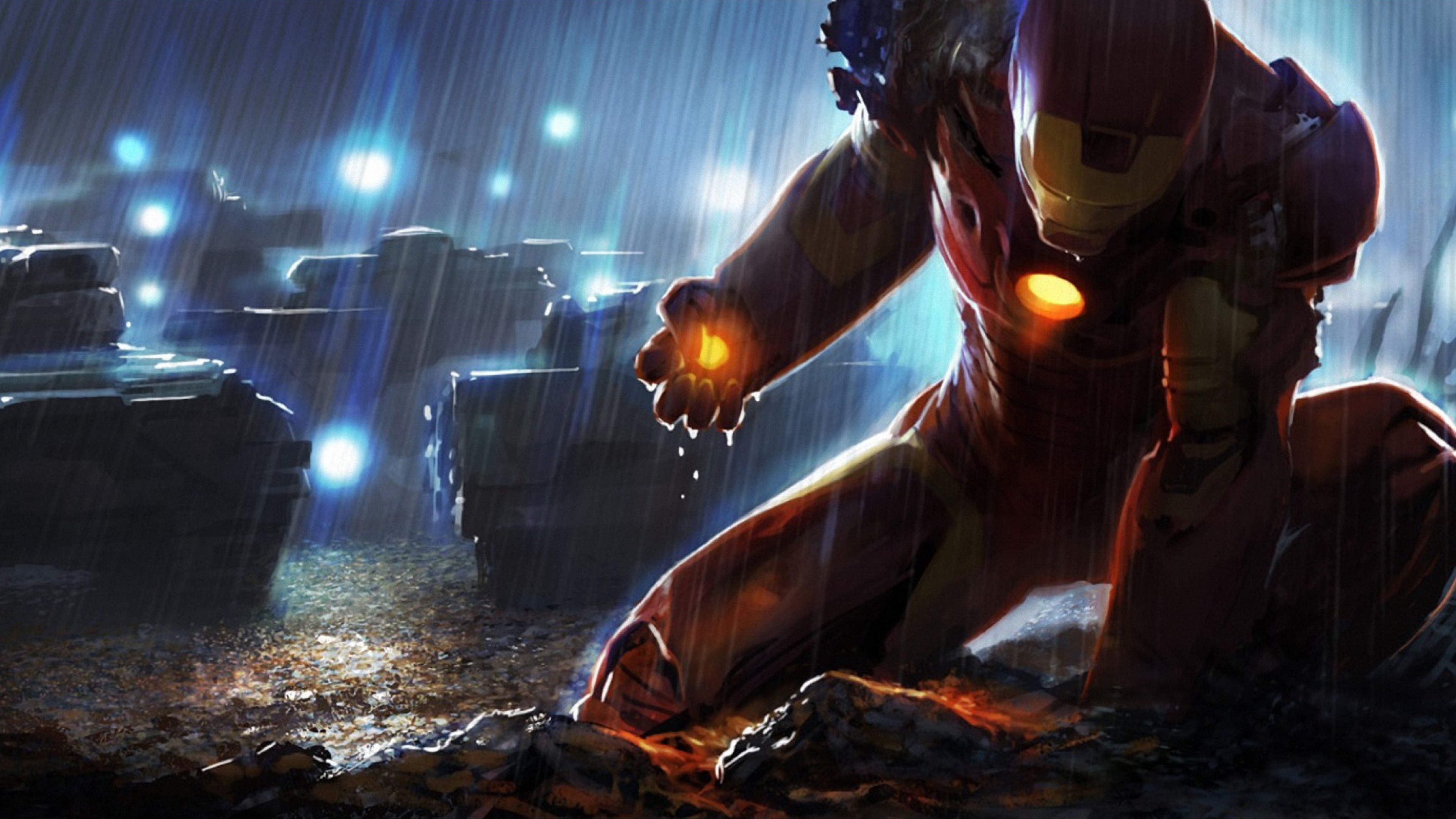 Iron Man Full Hd Wallpaper for Desktop and Mobiles 4K Ultra HD - HD  Wallpaper 