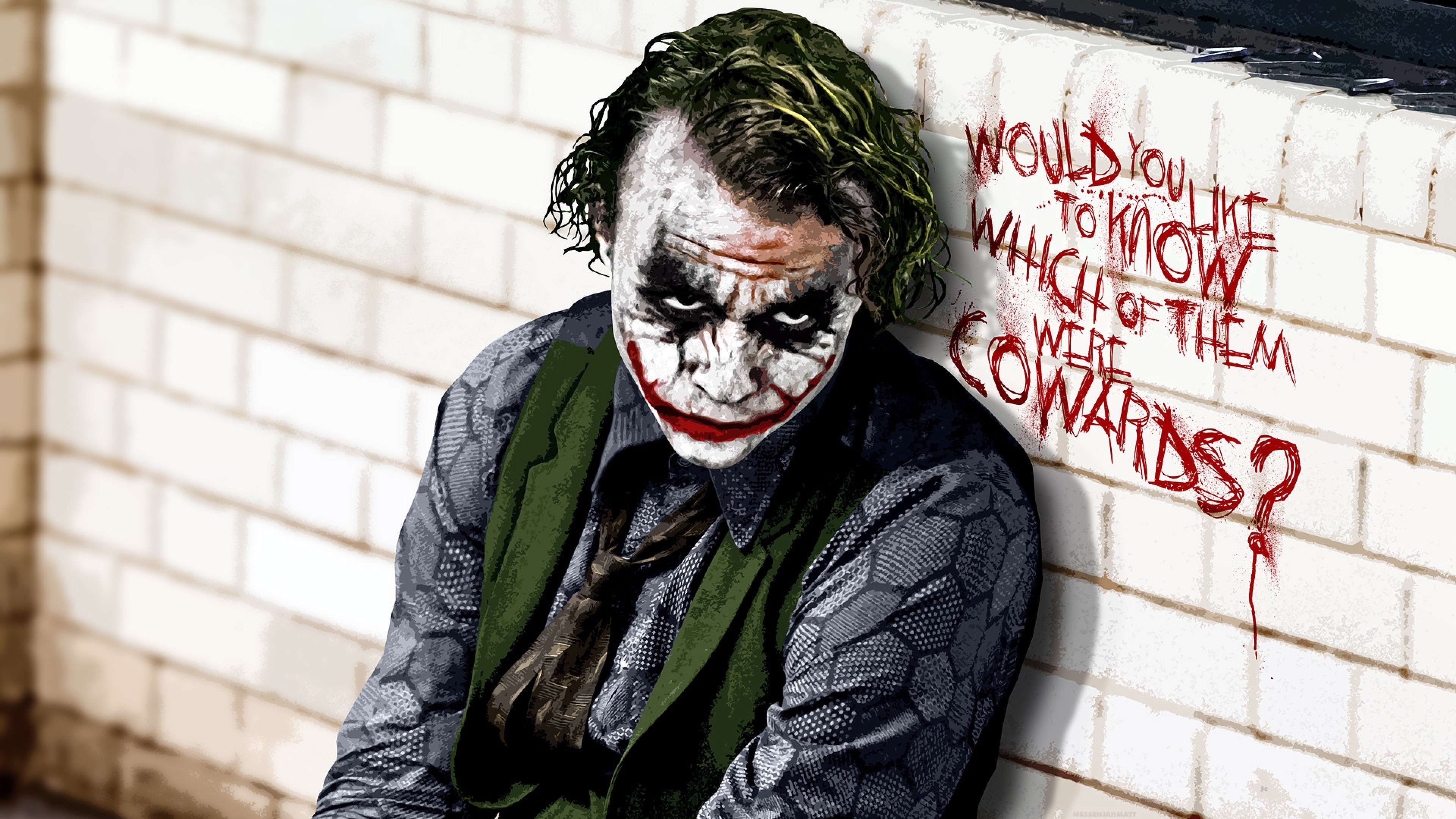 Joker (The Dark Knight) HD wallpaper 4K Ultra HD - HD Wallpaper - Wallpapers .net