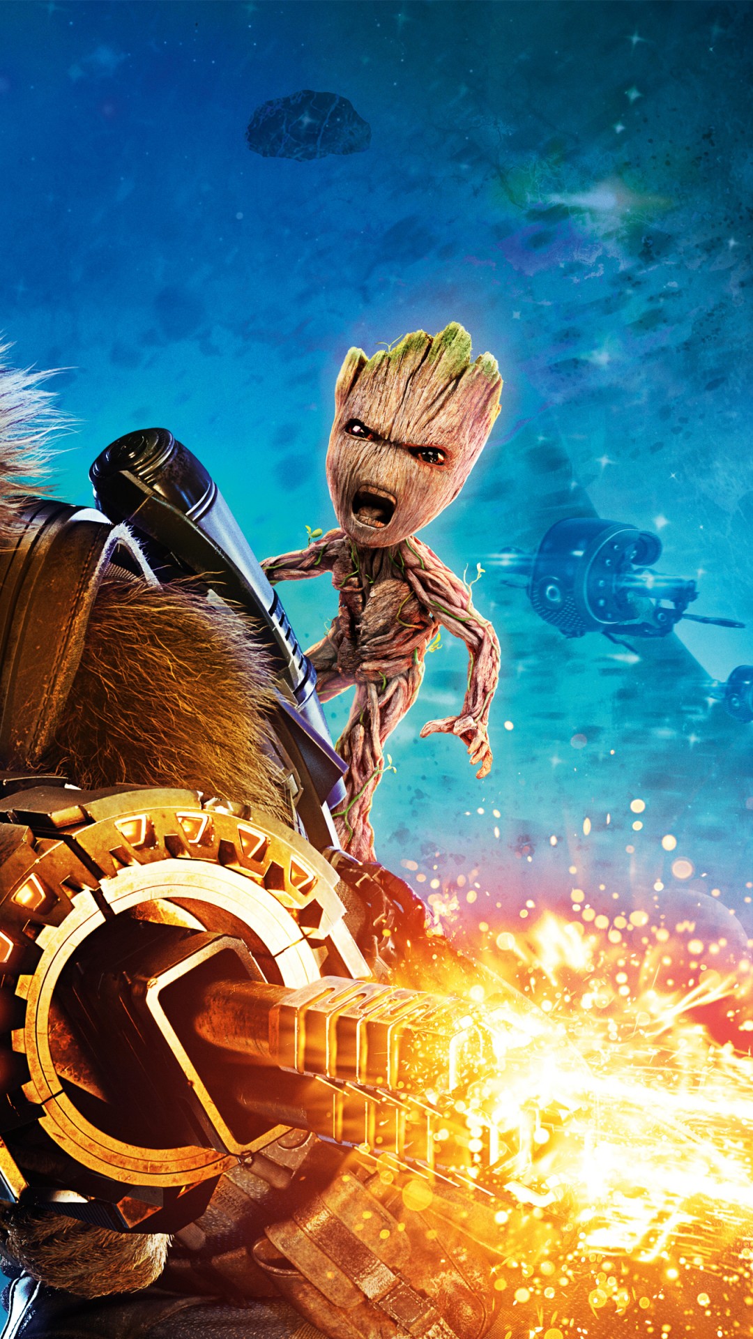 Rocket Guardians of The Galaxy Wallpaper for Desktop and Mobiles iPhone 6 /  6S Plus - HD Wallpaper 