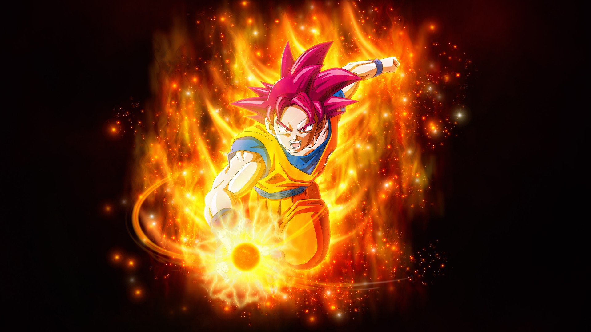 Super Saiyan Goku Dragon Ball Super Super 4K iPhone 7 Plus / iPhone 8 Plus  - HD Wallpaper 