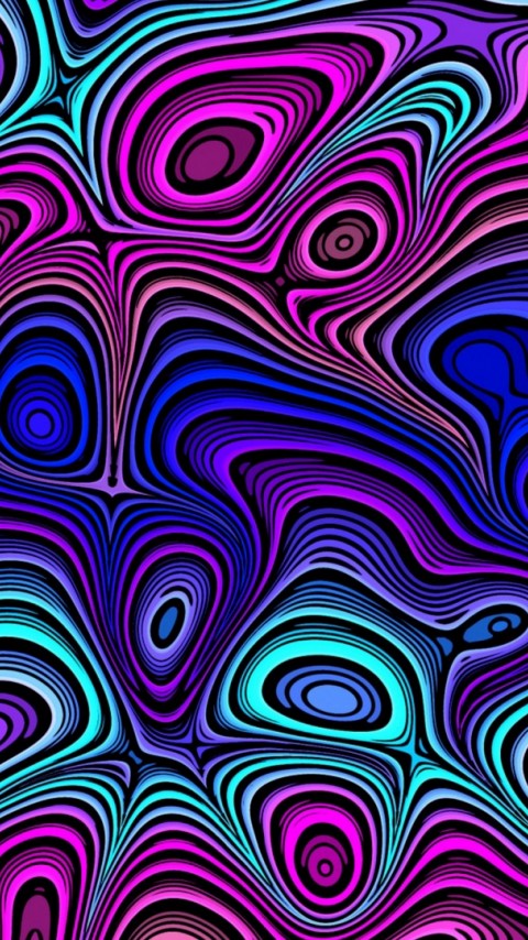 Swirling lines HD Wallpaper 480x854 - HD Wallpaper 