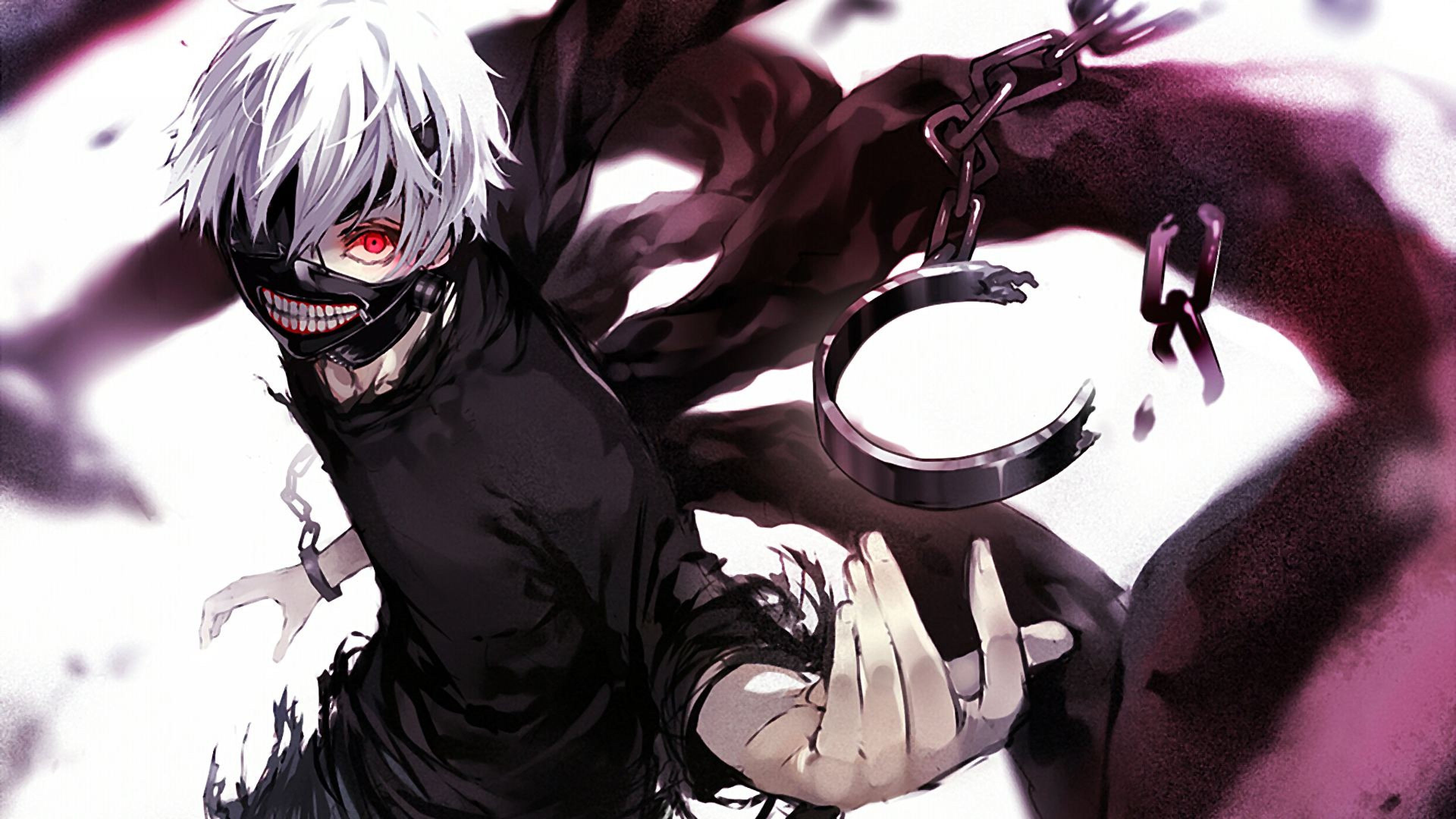 Tokyo Ghoul Anime Hd Wallpaper For Desktop And Mobiles 4k Ultra Hd