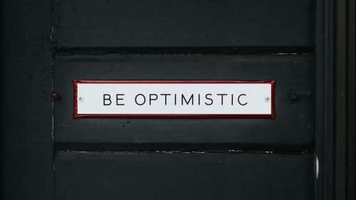 Be optimistic HD Wallpaper