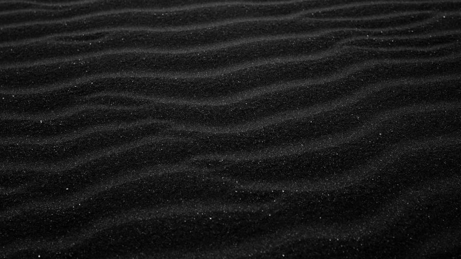 Black sand HD Wallpaper