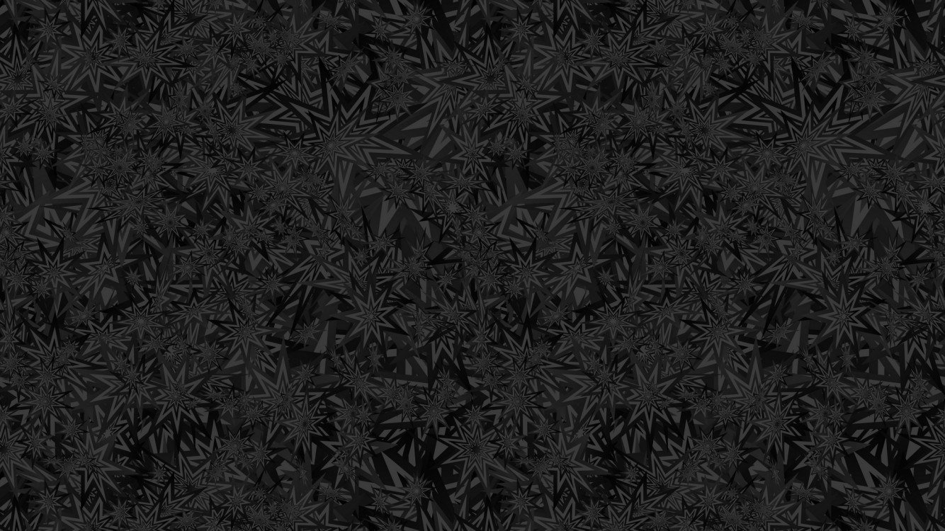 Black stars pattern HD Wallpaper