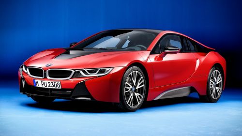 BMW i8 Protonic Red Edition HD Wallpaper
