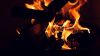 Burning firewood HD Wallpaper
