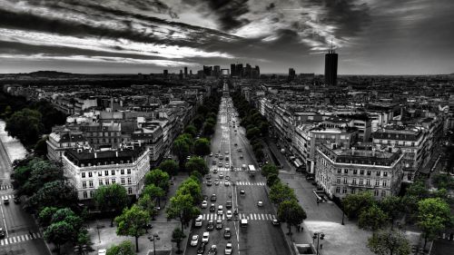Cityscape Paris HD Wallpaper