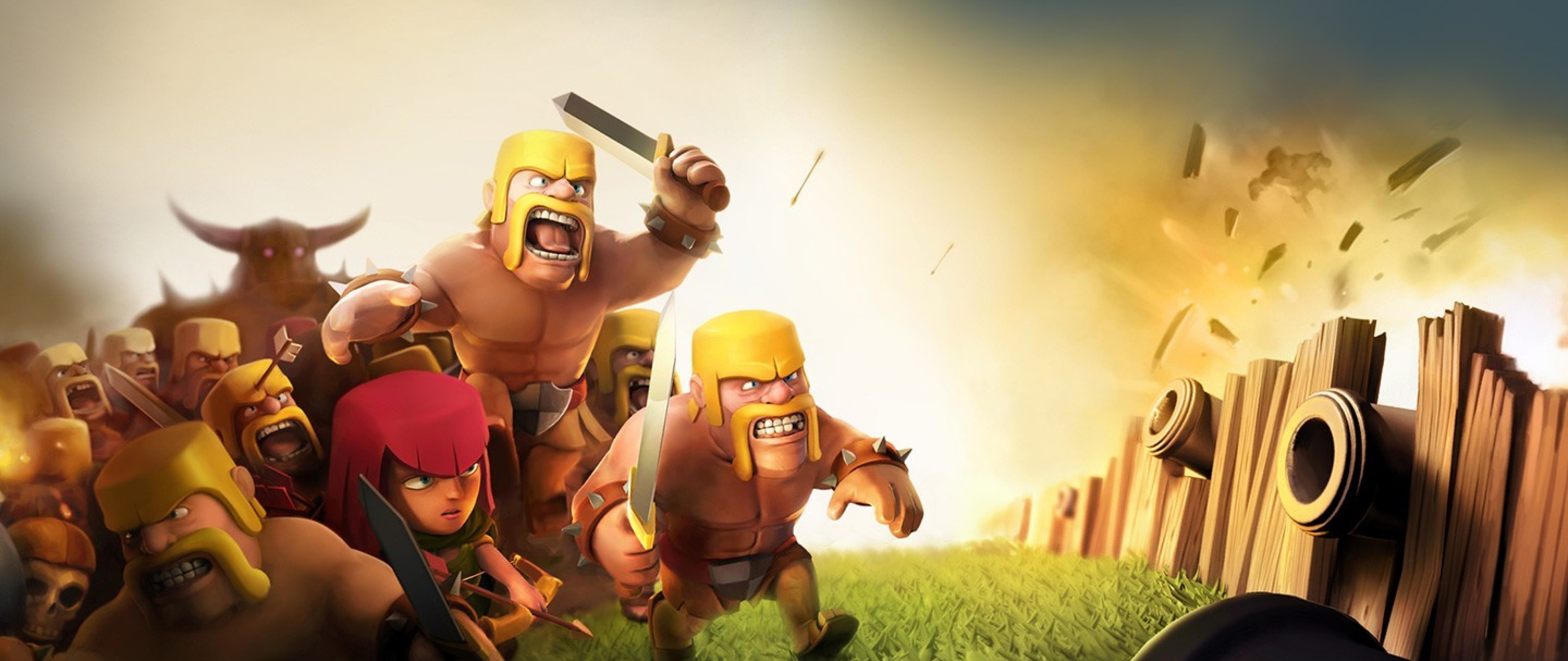 Clash Of Clans Coc Wizard 3d Wallpaper For Desktop And Mobiles 4k Ultra