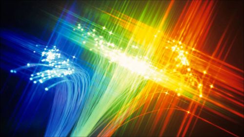 Download Free Fiber Optic Rainbow Wallpaper