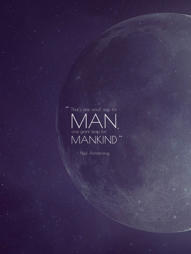 Download One Small Step for Mankind Hd Wallpaper for Desktop and Mobiles