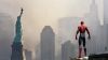Download Spiderman & Statue of Liberty HD Wallpaper