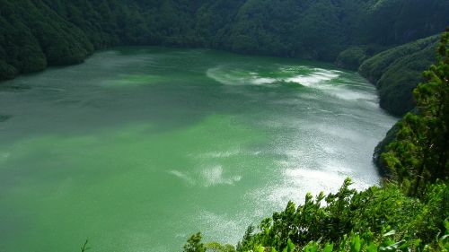 Emerald Green Lagoon
