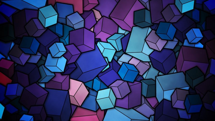 Fortnite's Mysterious Purple Cube HD Wallpaper