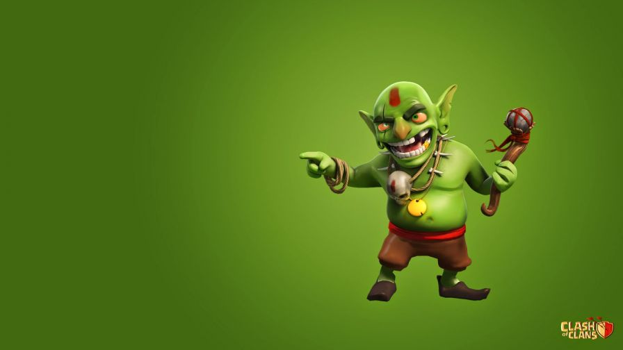 Free Download Clash Of Clans Goblin Full Hd Wallpaper for Desktop and  Mobiles 