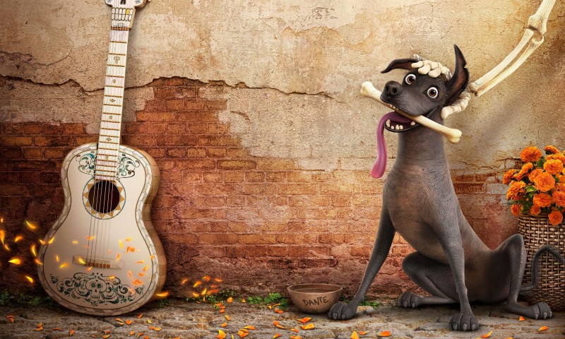 Free Download Dante Dog In Coco Hd Wallpaper for Desktop and Mobiles