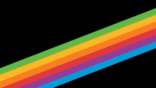 Free Heritage Rainbow Stripe Stock Wallpaper for Desktop and Mobiles
