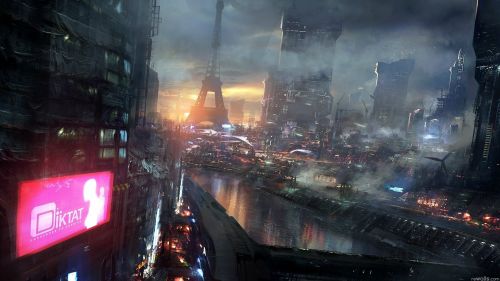 Future City HD Wallpaper