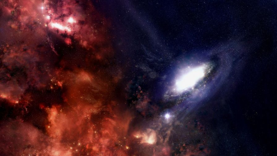 Galaxy Background Wallpaper Black Hole