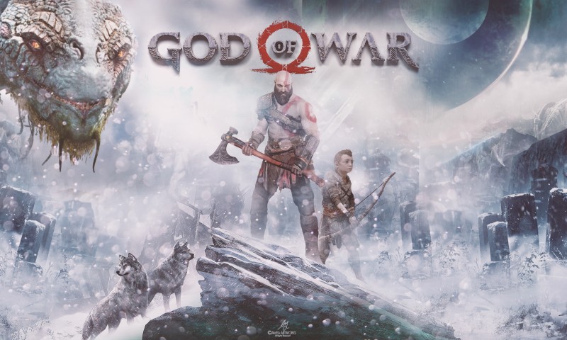 God Of War PS4 4K HD Wallpaper