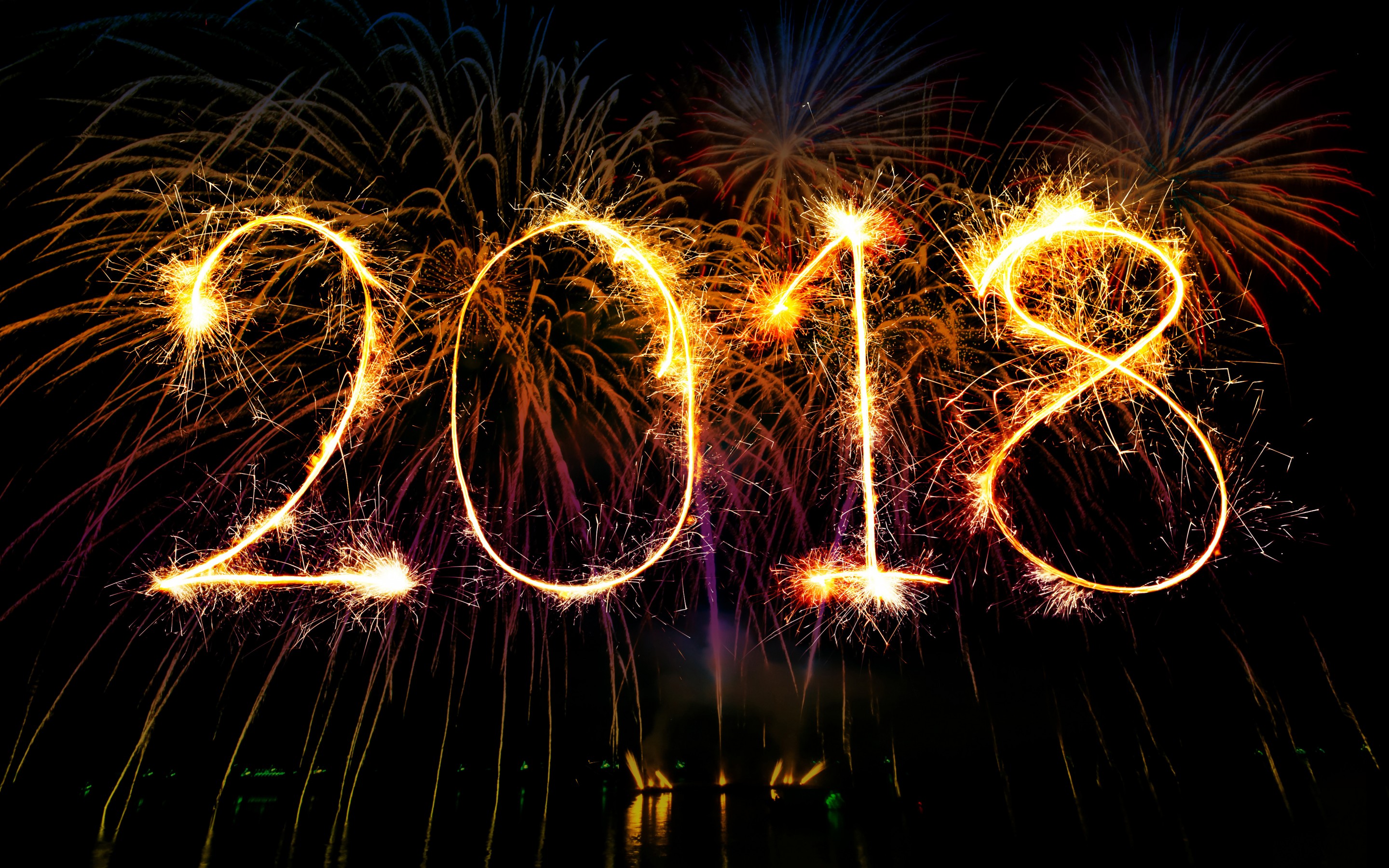 Happy New Year 2018 Hd Wallpaper for Desktop and Mobiles