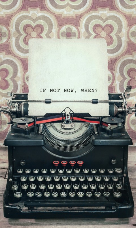 If Not Now, When? Wallpaper for Desktop and Mobiles