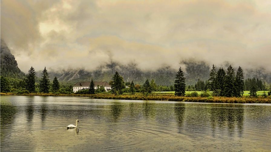 Lakeside Serenity HD Wallpaper