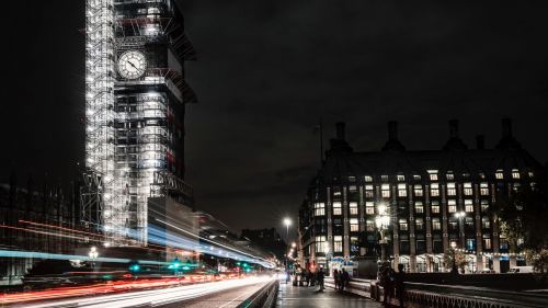 London at night HD Wallpaper