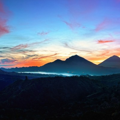 Mountains of Bali HD Wallpaper
