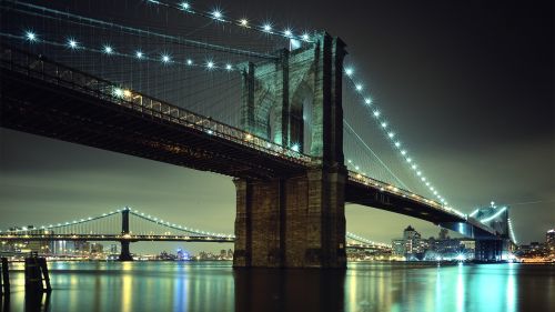 New York Brooklyn Bridge Wallpaper for Desktop and Mobiles