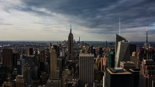 New York's skyskrapers HD Wallpaper