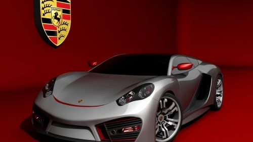 Porsche Supercar Concept HD Wallpaper