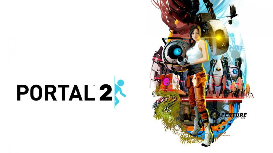 Portal 2 Game Free 4K Hd Wallpaper for Desktop and Mobiles 
