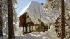 Snowy Cabin In Winter Wallpaper for Desktop and Mobiles