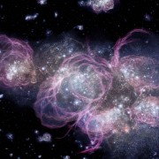 Space Full of Galaxies HD Wallpaper
