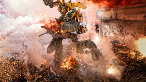 Transformers The Last Knight Bumblebee Wallpaper for Desktop and Mobiles