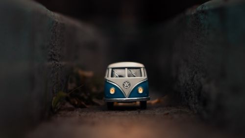 Volkswagen old bus HD Wallpaper