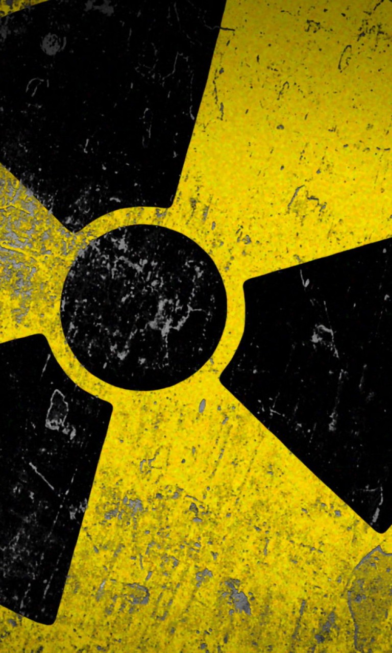 Warning radioactive sign HD Wallpaper available in different dimensions