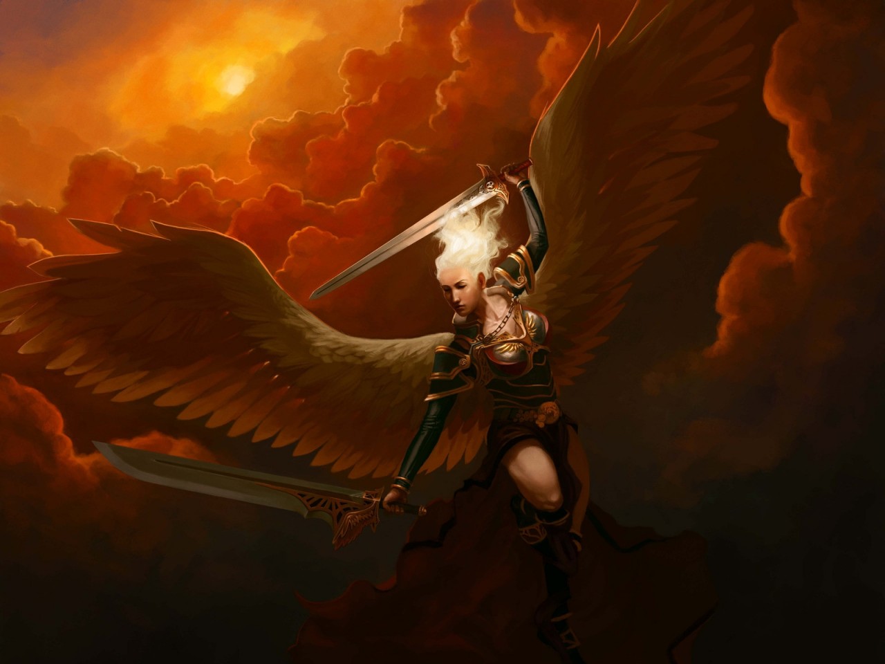 Warrior Angel HD Wallpaper