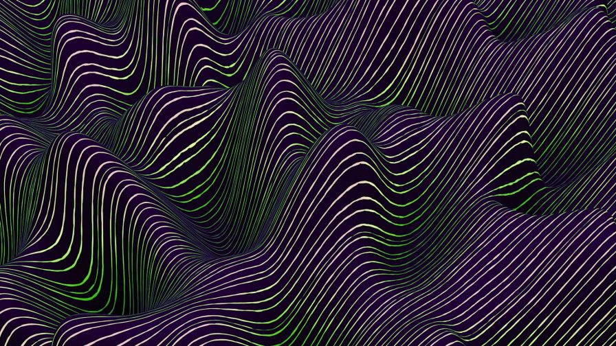 Wavy stripes HD Wallpaper
