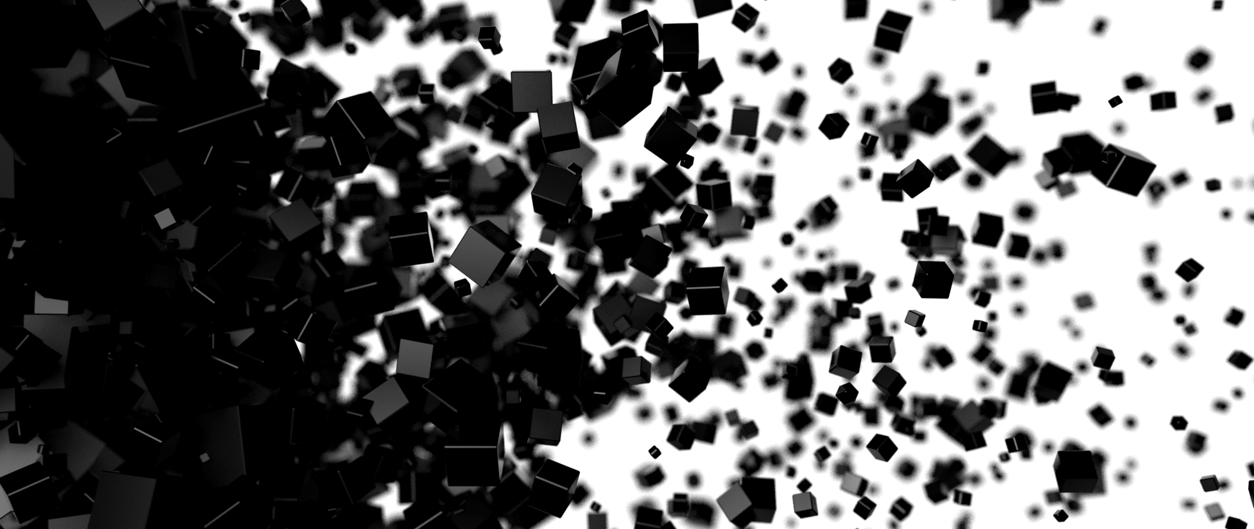 3d Black Cube Wallpaper Image Num 64